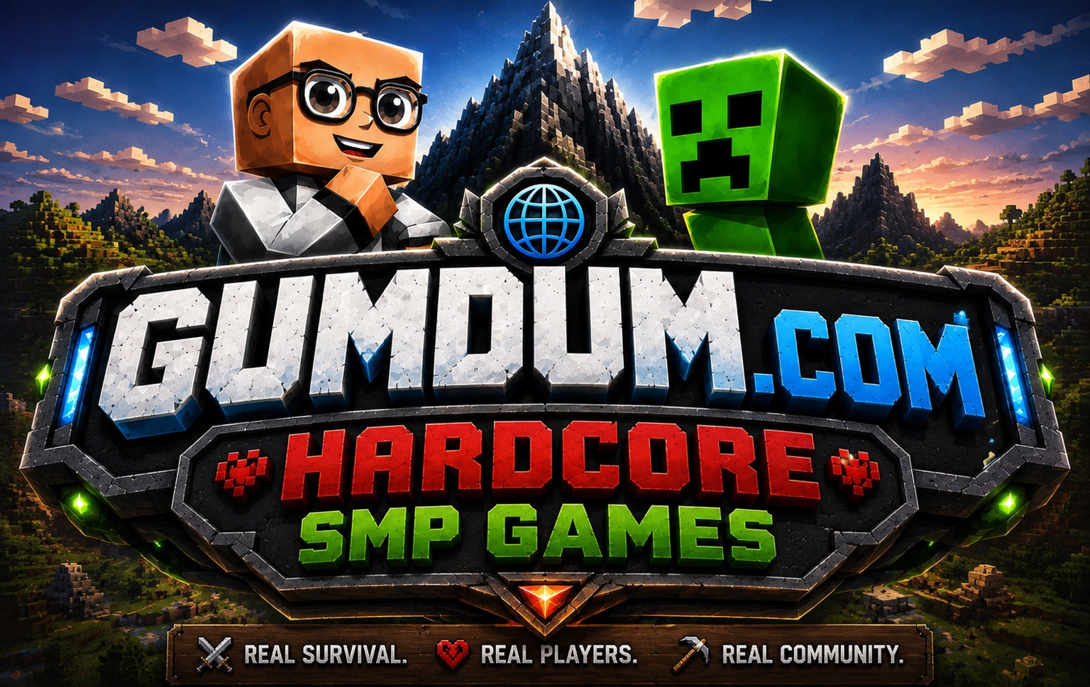Gumdum.com Hardcore SMP Games